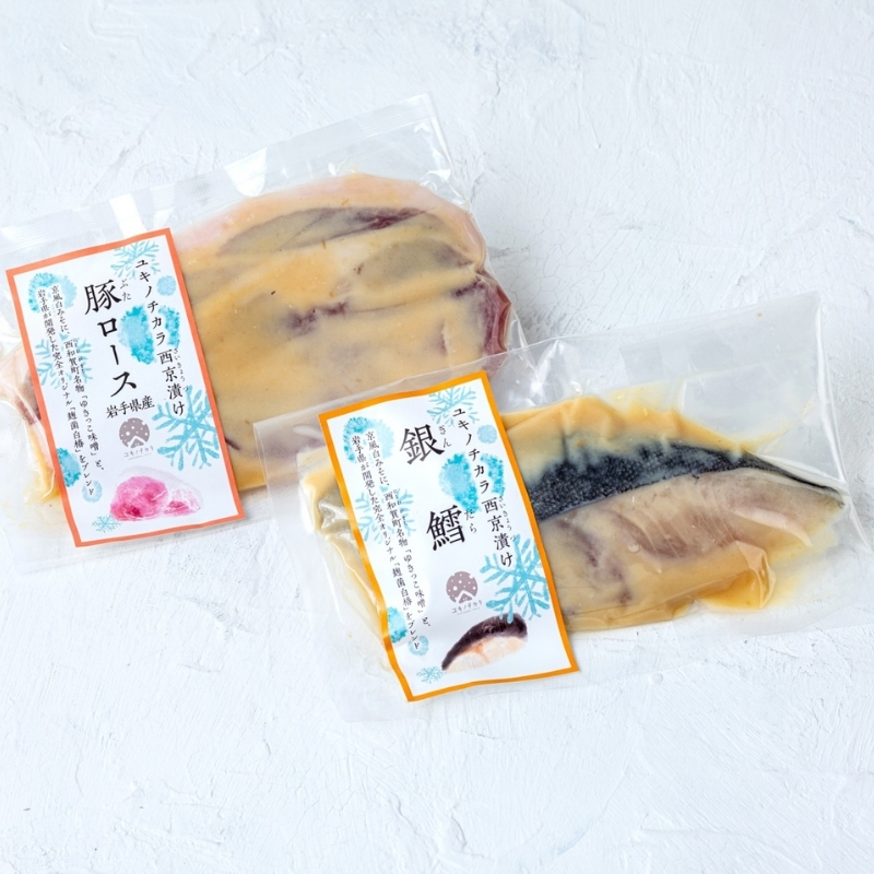 【News】新商品　ユキノチカラ「西京漬け」銀鱈・豚ロース